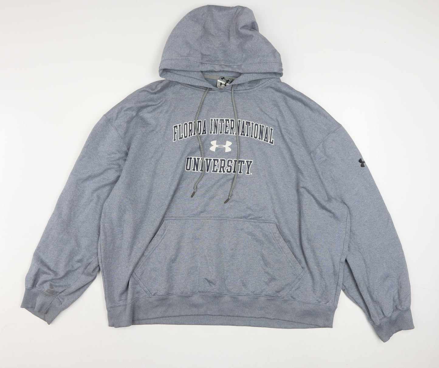 Under Armour Mens Grey Pullover Hoodie XXL Florida International University