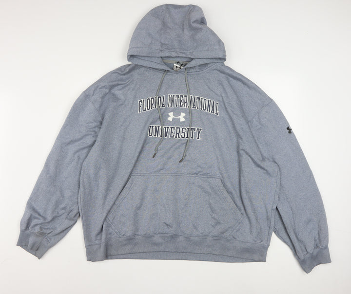Under Armour Mens Grey Pullover Hoodie XXL Florida International University