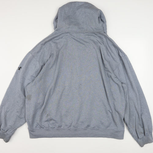 Under Armour Mens Grey Pullover Hoodie XXL Florida International University