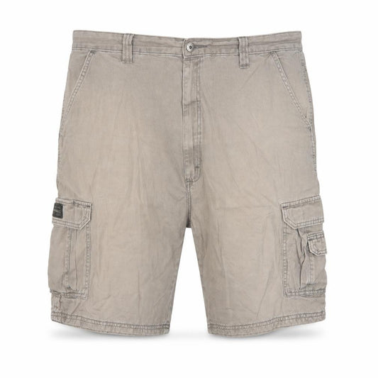 Wrangler Men's Beige Cargo Shorts Size 42 Regular Cotton Workwear