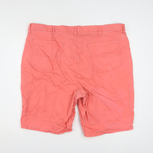 Lee Riders Men's Pink Cotton Stretch Chino Shorts 24W Regular Fit