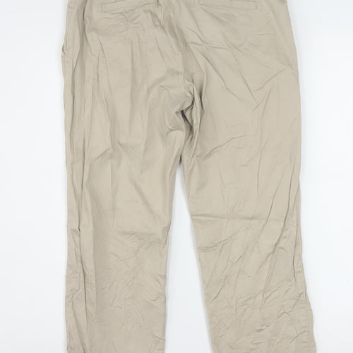 Tommy Hilfiger Women’s Beige Chino Stretch Trousers Size 6