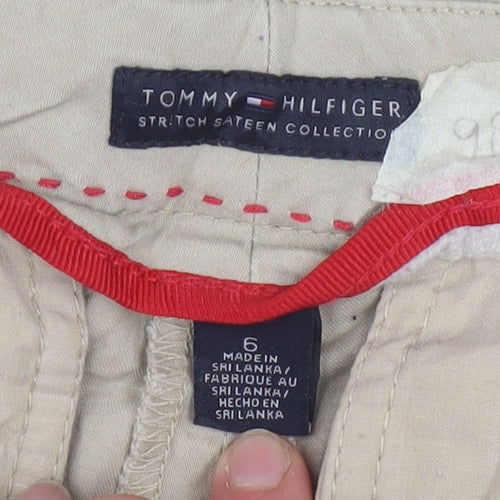 Tommy Hilfiger Women’s Beige Chino Stretch Trousers Size 6