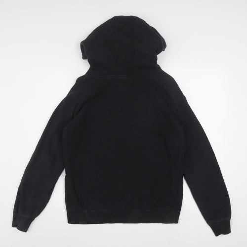Champion Men's Black XS Pullover Hoodie with Logo Design