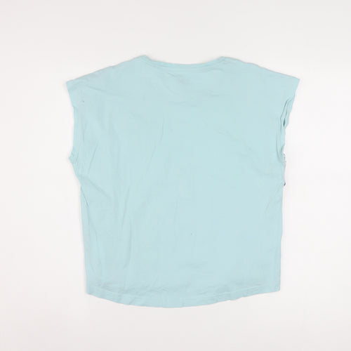 Puma Boys Blue Sleeveless T-Shirt 15-16 Years Sports Logo Top