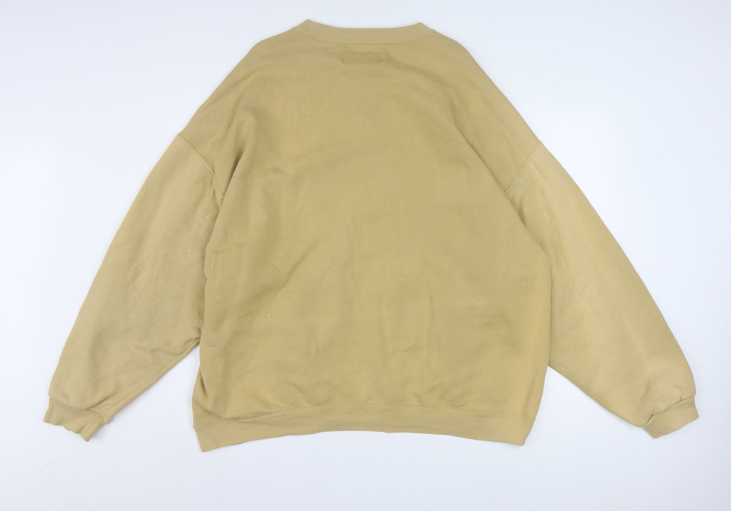 Russell Athletic Men's Beige 2XL Pullover College Sweatshirt