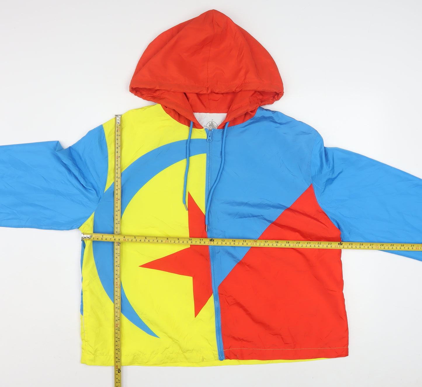 Disney Parks Women Multicoloured XL Hooded Windbreaker Jacket