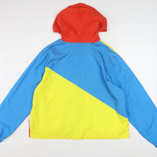 Disney Parks Women Multicoloured XL Hooded Windbreaker Jacket