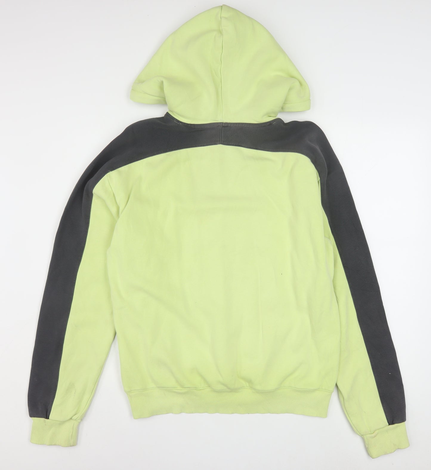 Reebok Men's Green Pullover Hoodie M Logo Sports Fleece