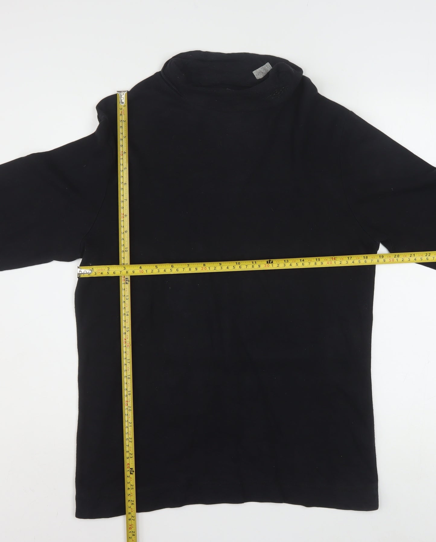Umbro Men’s Black Mock Neck Cotton Pullover Sweatshirt M