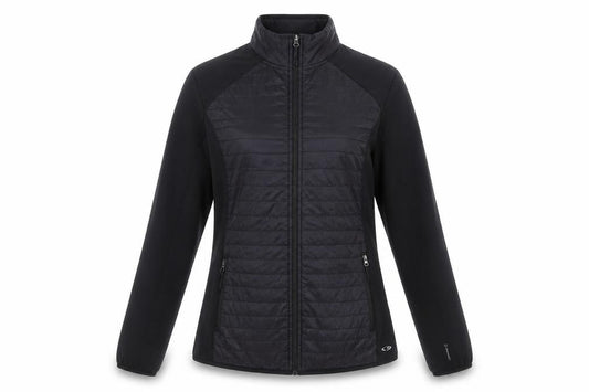 Champion Womens Black XL Windbreaker Jacket Lightweight Full Zip
