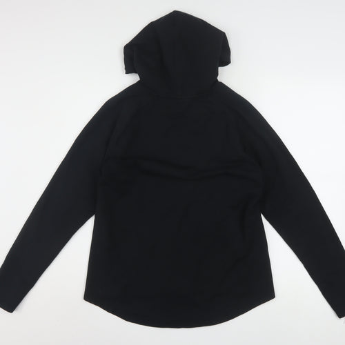 Puma Women Black Size 14 Pullover Hoodie Sweatshirt