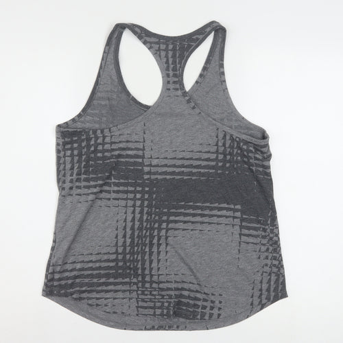 Nike Womens Grey Oregon Project Dri-Fit Racerback Tank Top L
