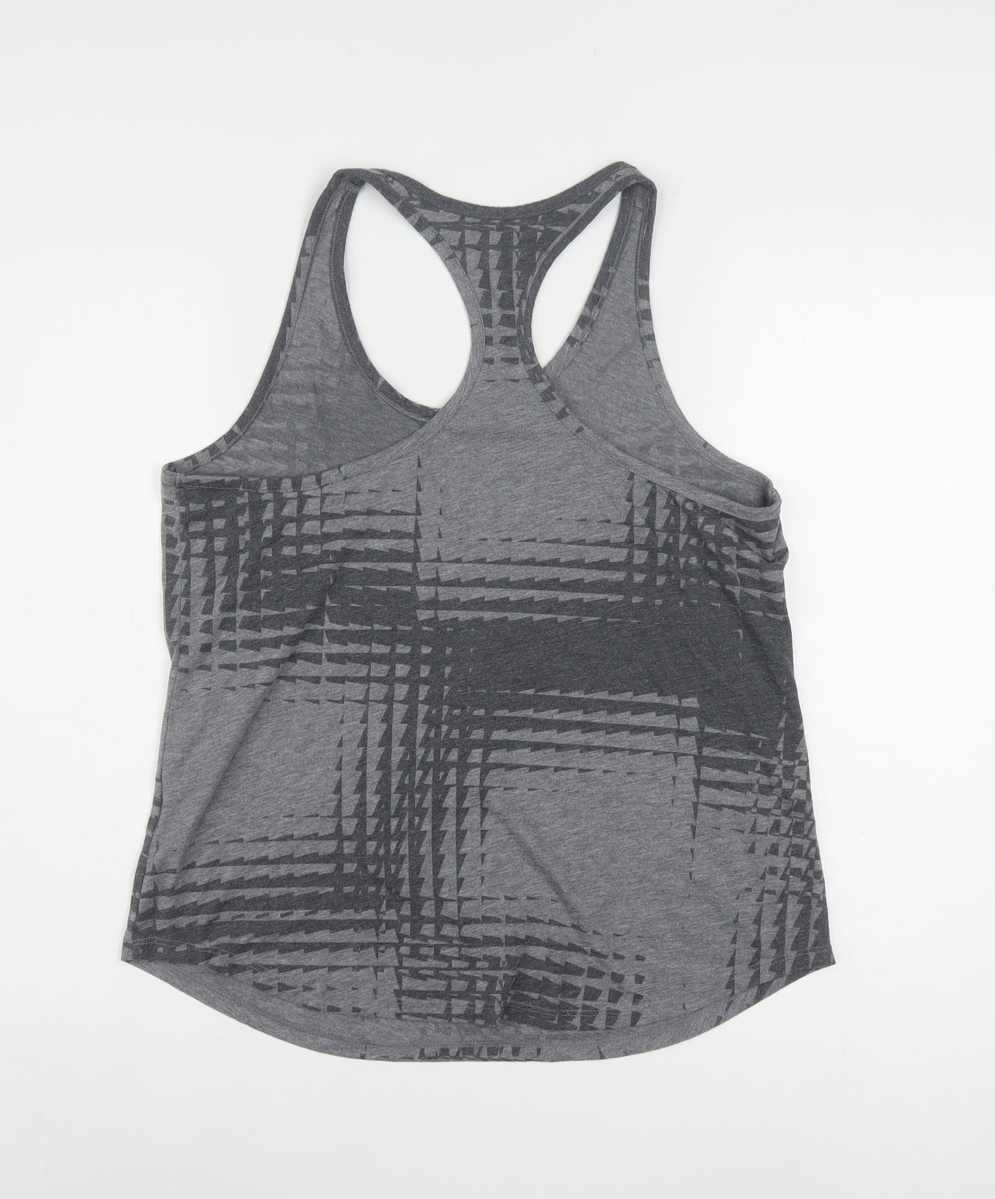 Nike Womens Grey Oregon Project Dri-Fit Racerback Tank Top L