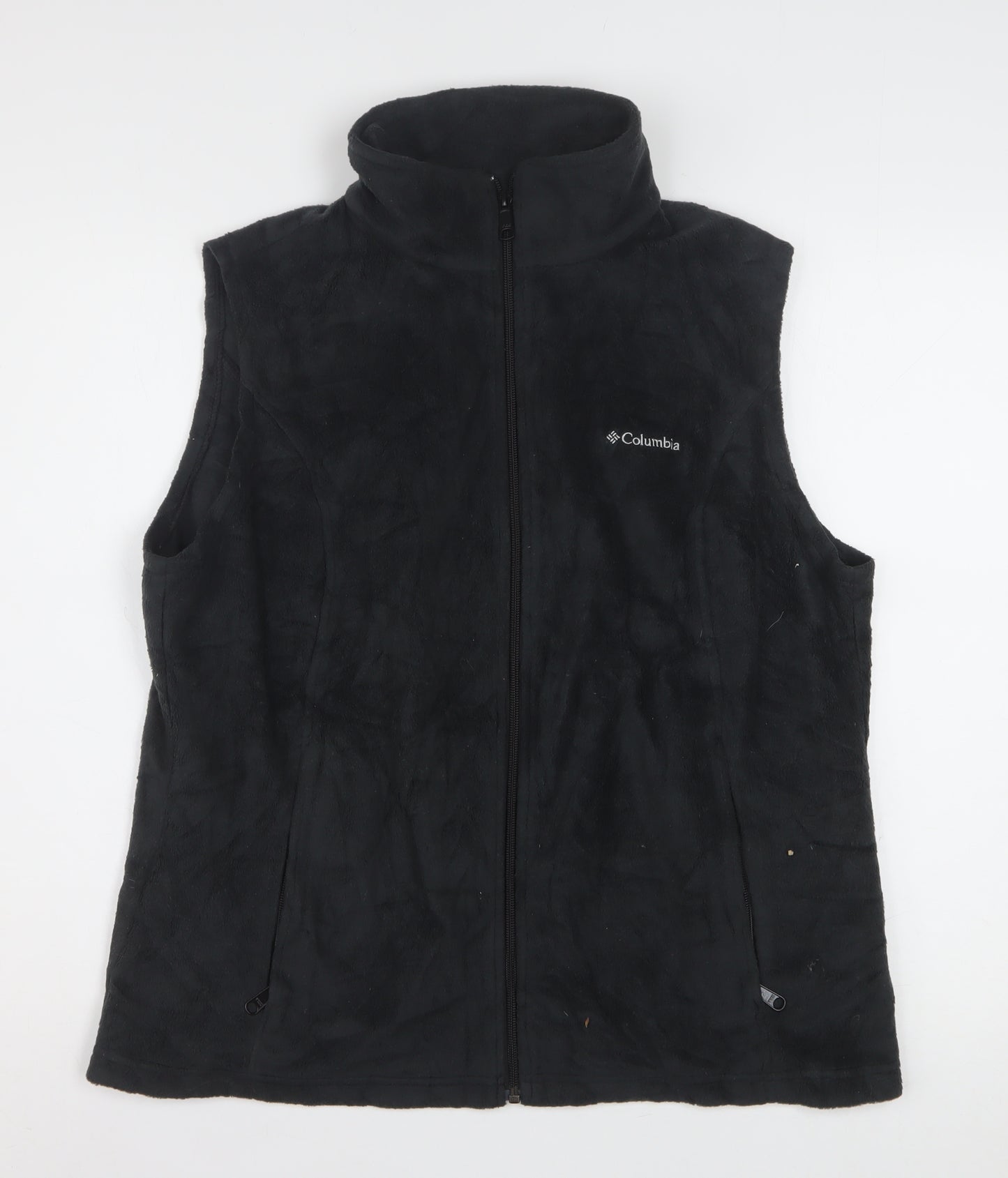 Columbia Men's Black Fleece XL Bodywarmer Waistcoat