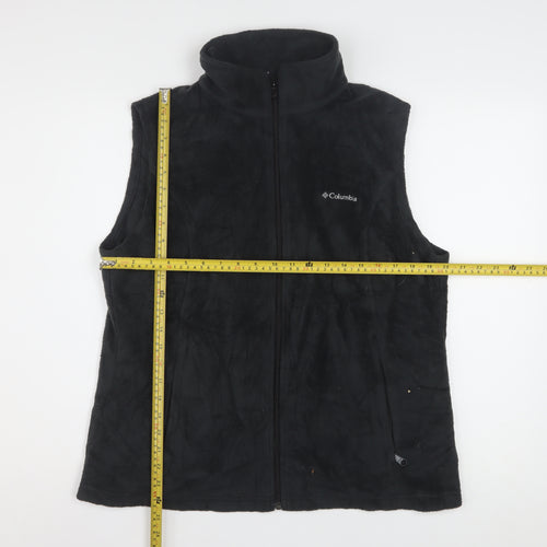 Columbia Men's Black Fleece XL Bodywarmer Waistcoat