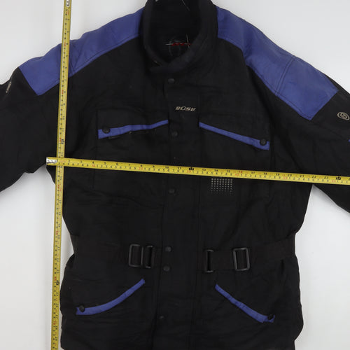 Büse Men's Black 2XL Motorcycle Jacket with Belted Design