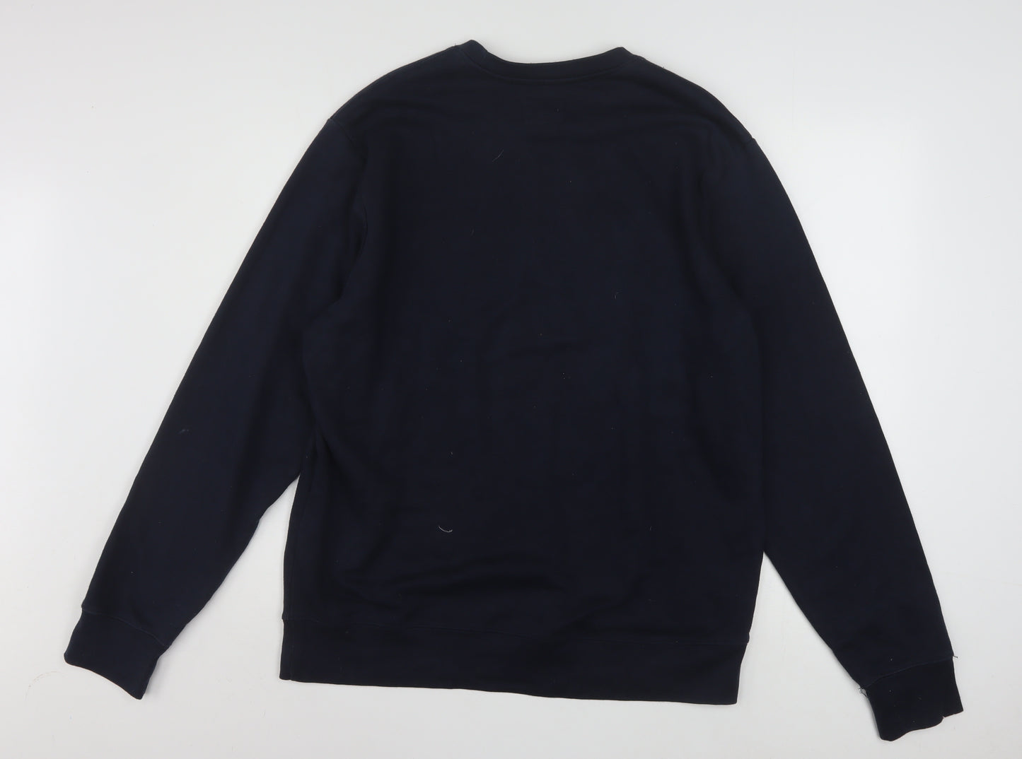 Champion Men's Black L Crew Neck Pullover Sweatshirt