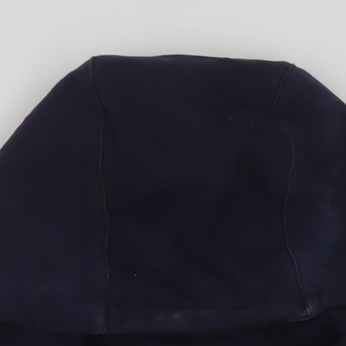 Lacoste Men's Blue Full Zip Hoodie XL Cotton Fleece Casual