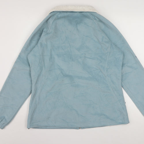 Columbia Women's Blue Fleece Lined Zip Jacket Size L