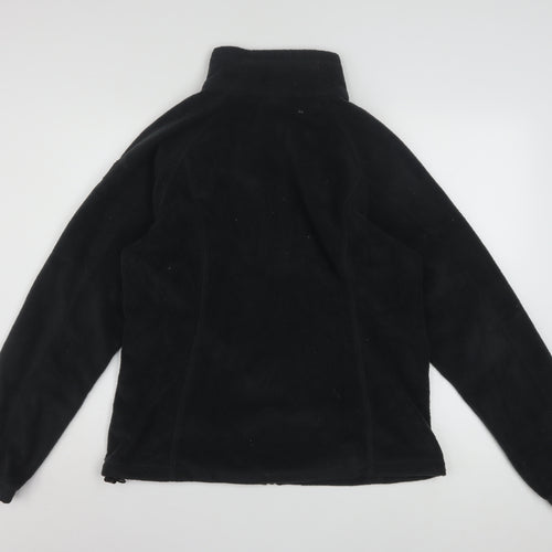 Columbia Men's Black Fleece Full Zip Jacket Size L Outdoor Warm