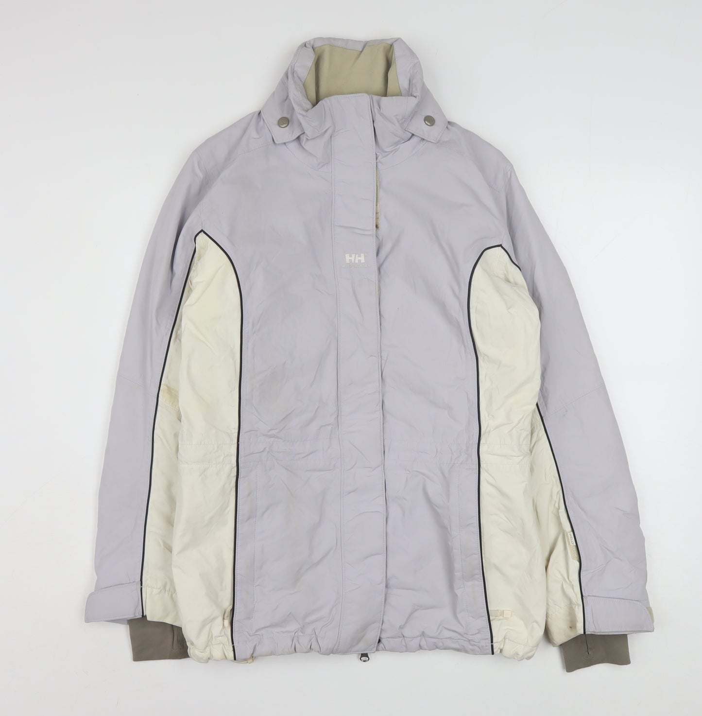 Helly Hansen Women's Grey Waterproof Ski Jacket Size S Winter Outdoor