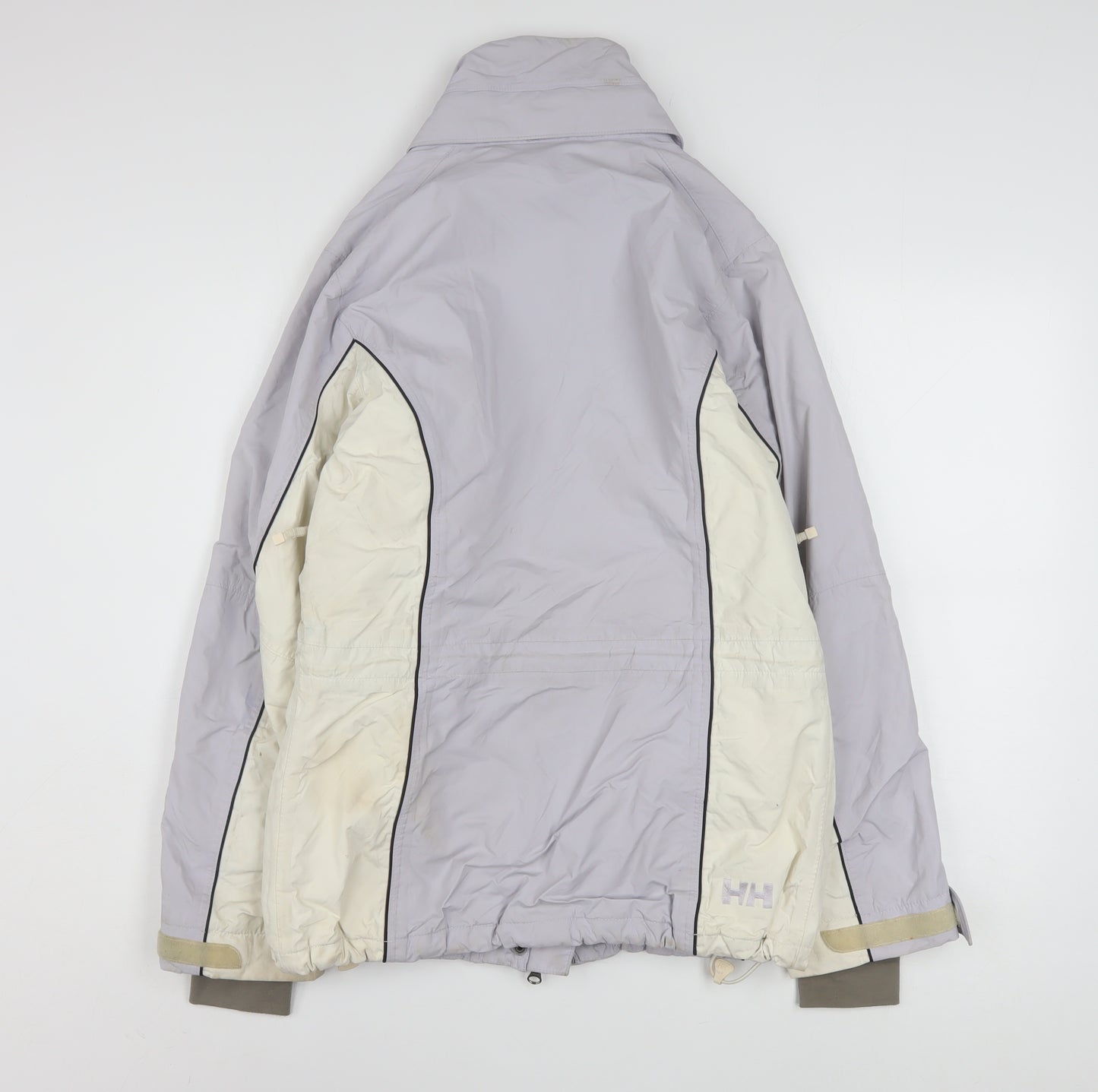 Helly Hansen Women's Grey Waterproof Ski Jacket Size S Winter Outdoor