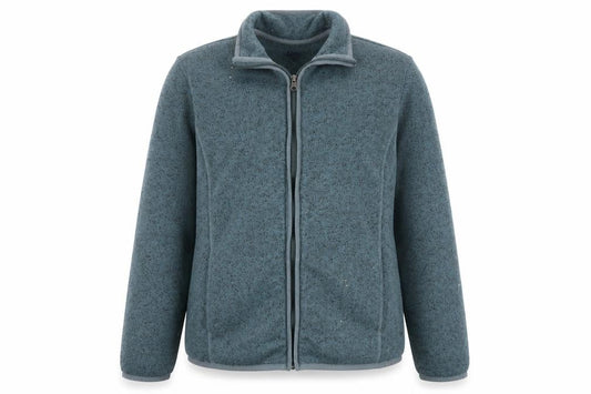 G.H. Bass & Co Women’s Blue Full Zip Fleece Jacket Size M
