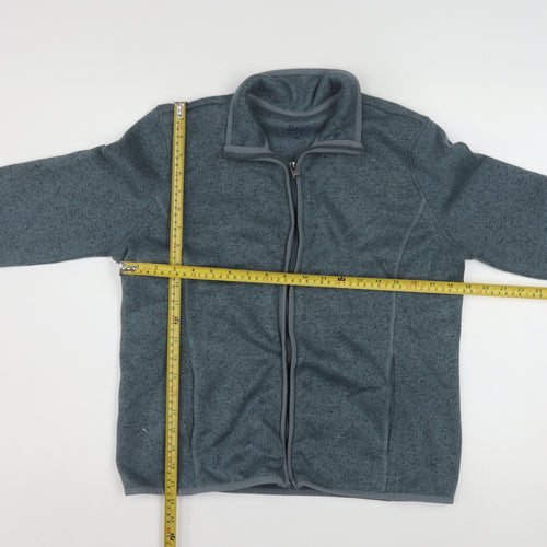G.H. Bass & Co Women’s Blue Full Zip Fleece Jacket Size M