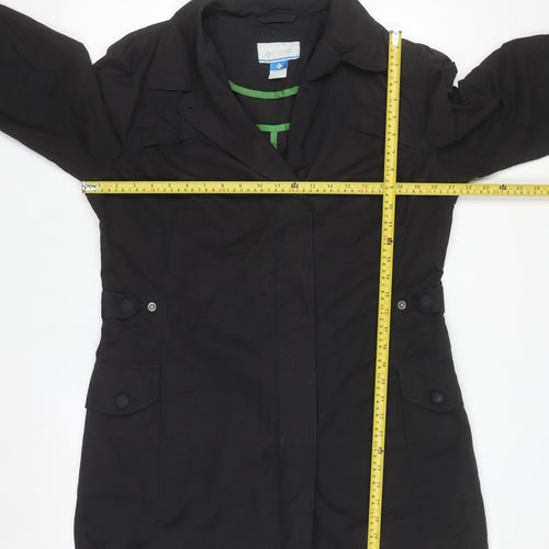 Columbia Men's Black L Water Resistant Coat Lightweight Outdoor Jacket
