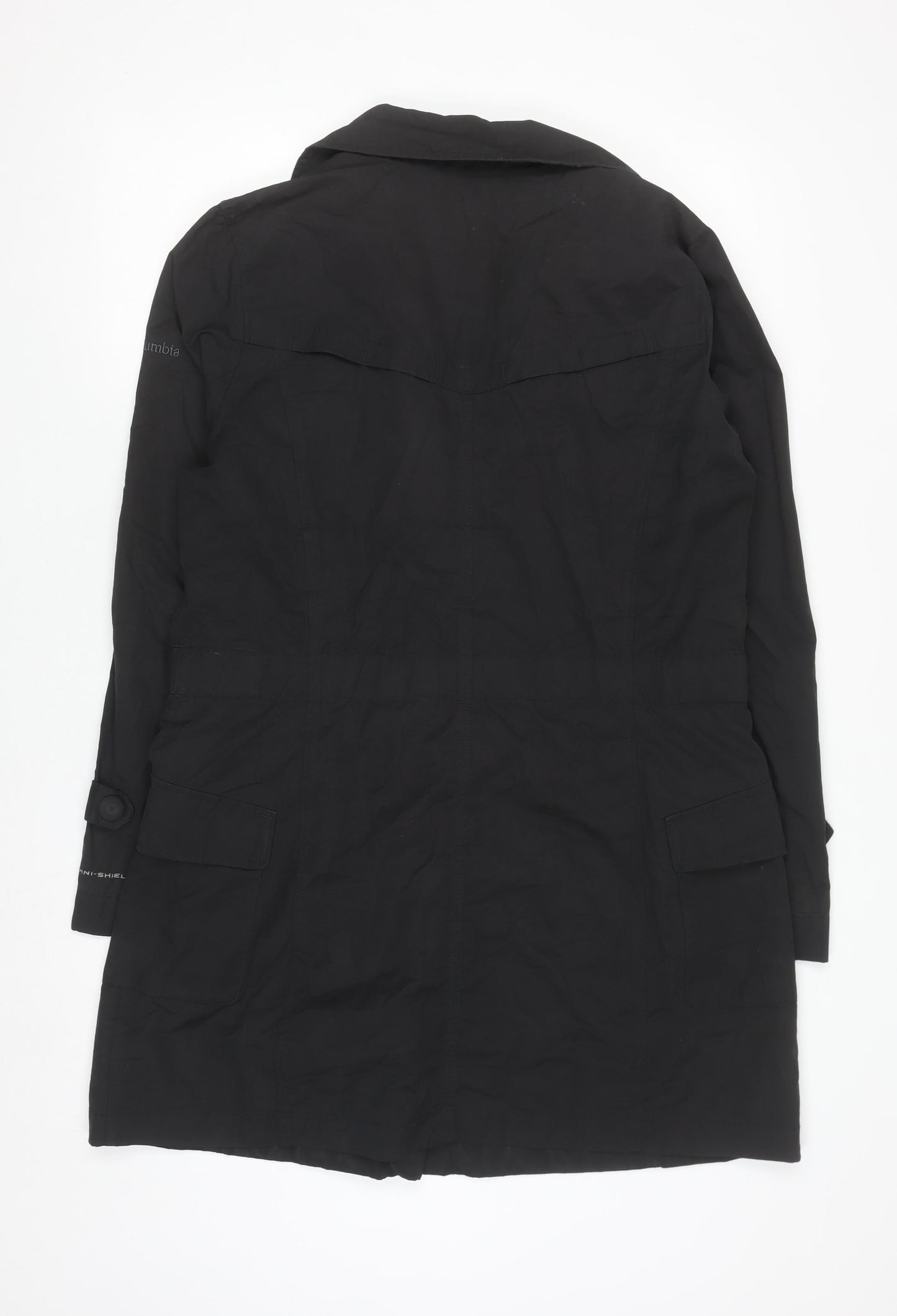 Columbia Men's Black L Water Resistant Coat Lightweight Outdoor Jacket