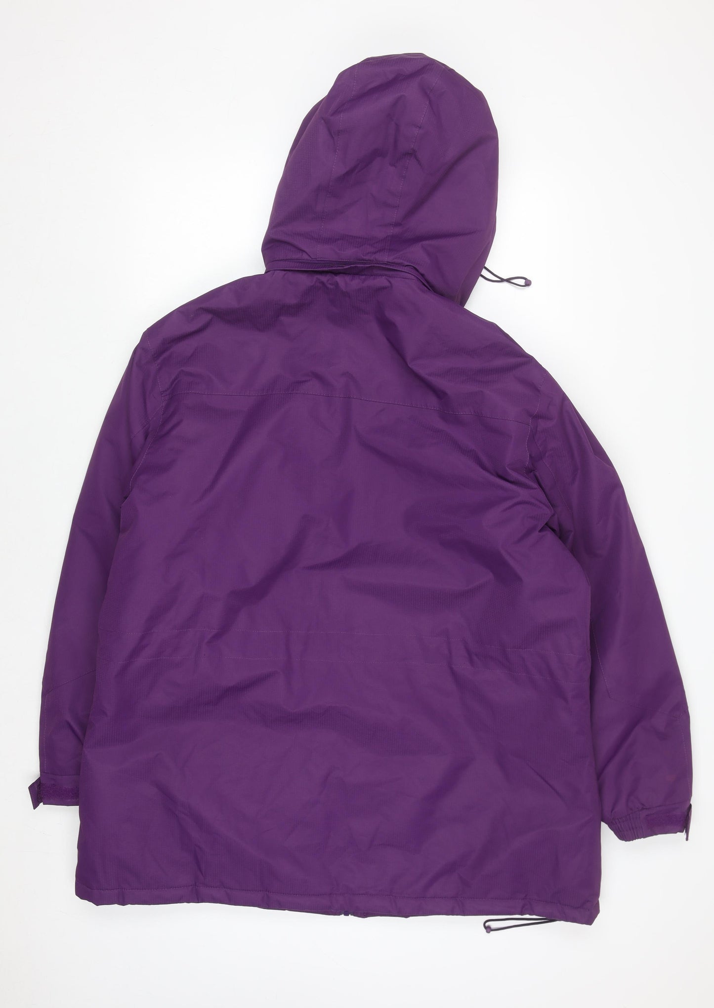 The Rockface Women's Purple Waterproof Parka Jacket Size 18