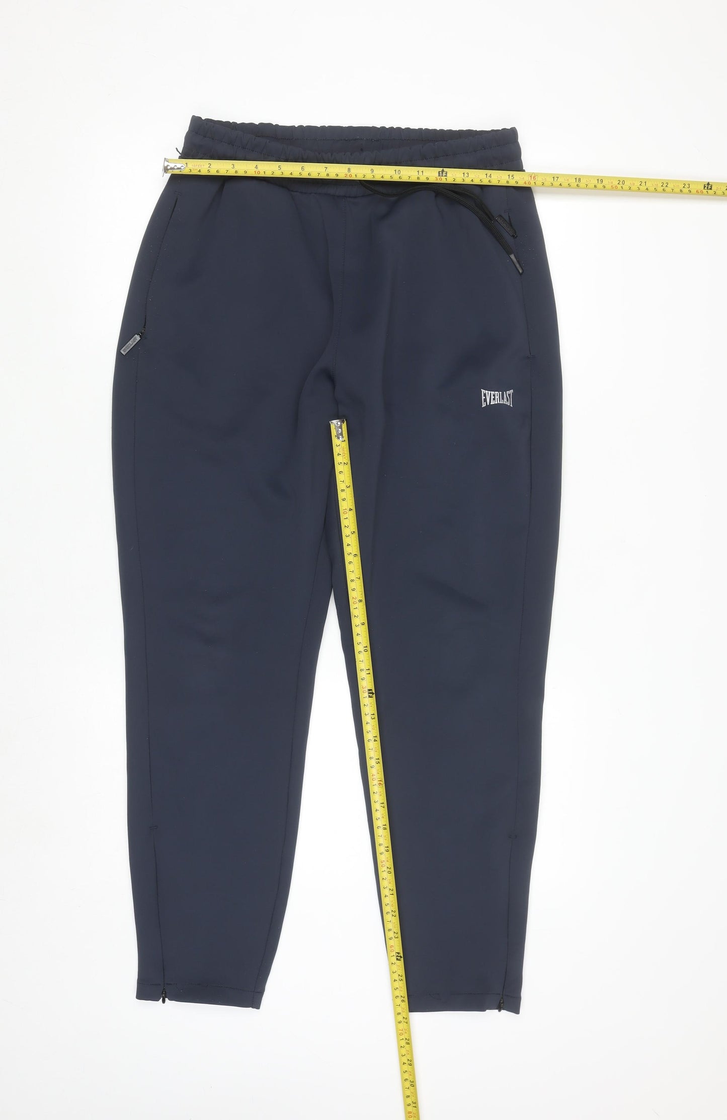 Everlast Men's Blue Jogger Trousers M Softshell Stretch Activewear