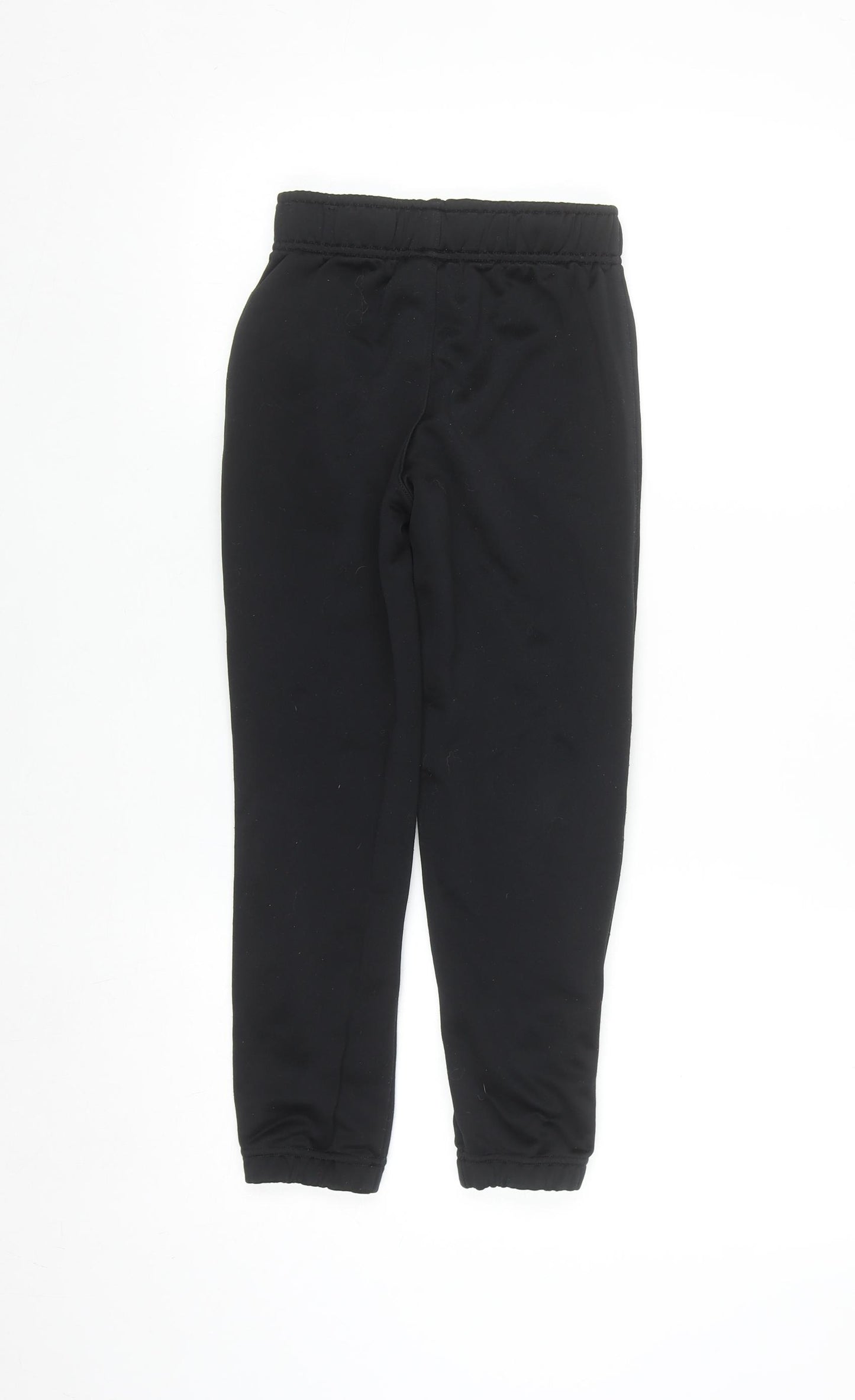 Nike Boys Black Jogger Activewear Trousers 8-10 Years Polyester Fleece