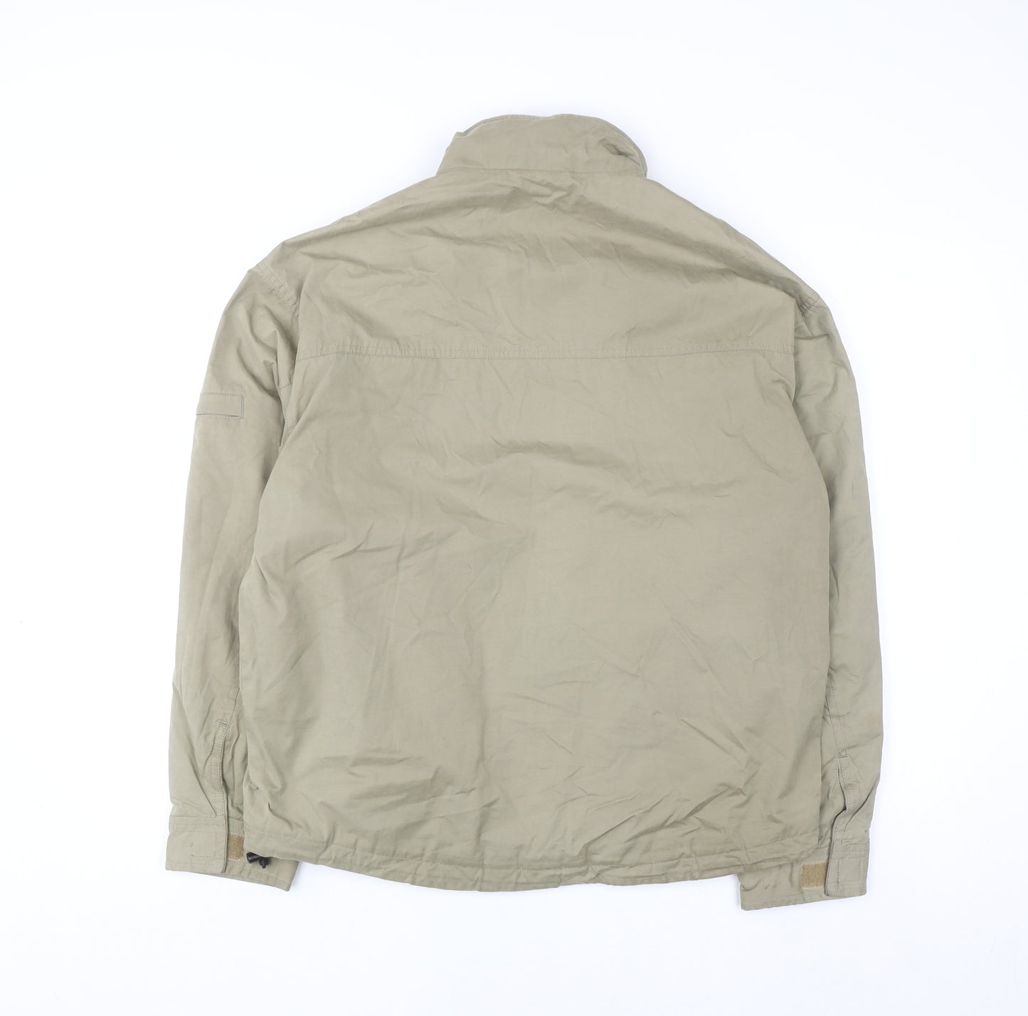 Next Men's Beige Small Full Zip Windproof Jacket