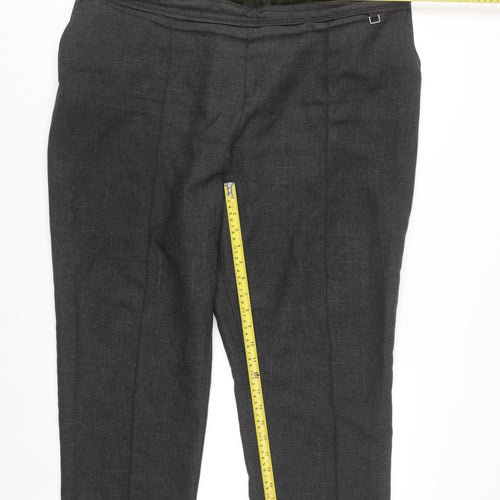 Marks and Spencer Women’s Grey Size 20 Straight Leg Trousers