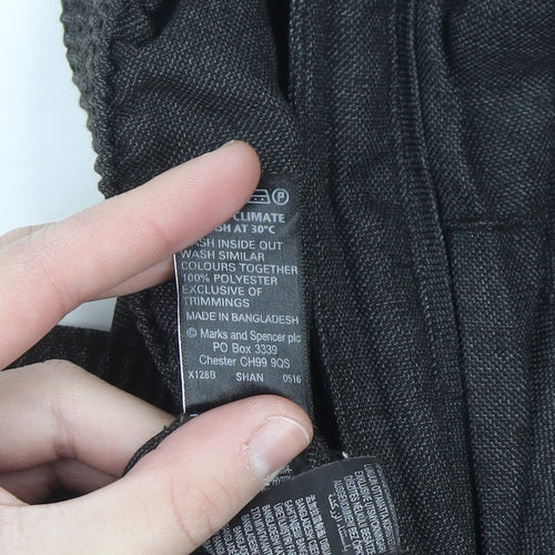 Marks and Spencer Women’s Grey Size 20 Straight Leg Trousers