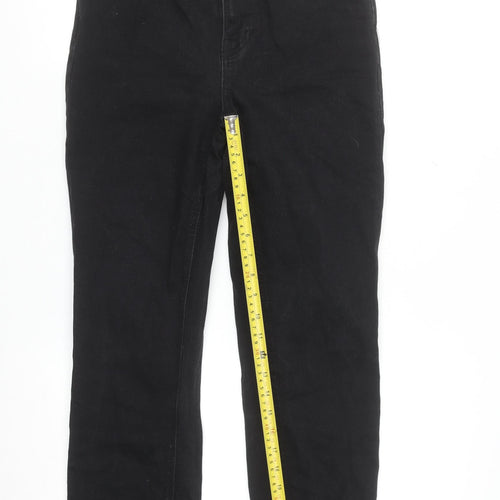 Gallery Women's Black High Rise Straight Leg Jeans Size 10