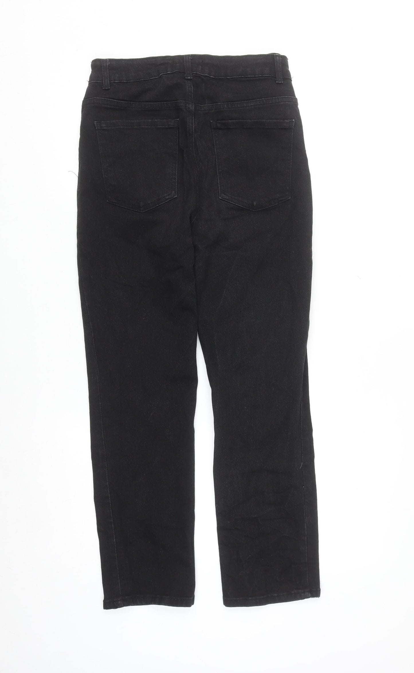 Gallery Women's Black High Rise Straight Leg Jeans Size 10