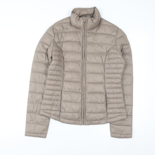 Colours Women's Beige Lightweight Packable Puffer Jacket S