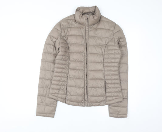 Colours Women's Beige Lightweight Packable Puffer Jacket S