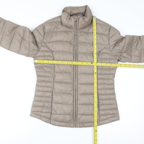 Colours Women's Beige Lightweight Packable Puffer Jacket S