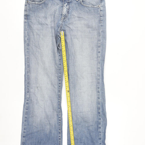 Lee Cooper Blue Bootcut Denim Jeans UK 10 Regular Fit
