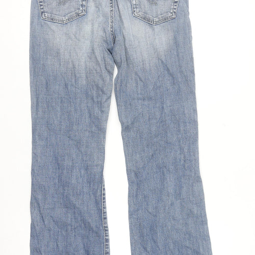 Lee Cooper Blue Bootcut Denim Jeans UK 10 Regular Fit