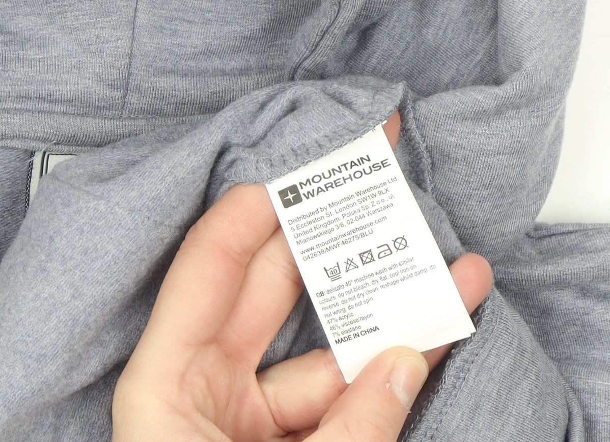 Mountain Warehouse Women’s Grey Pullover Hoodie UK 12 Country to Coast