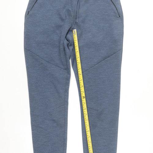 Dunnes Stores Men's Blue Jogger Trousers XS Slim Fit Stretch Activewear