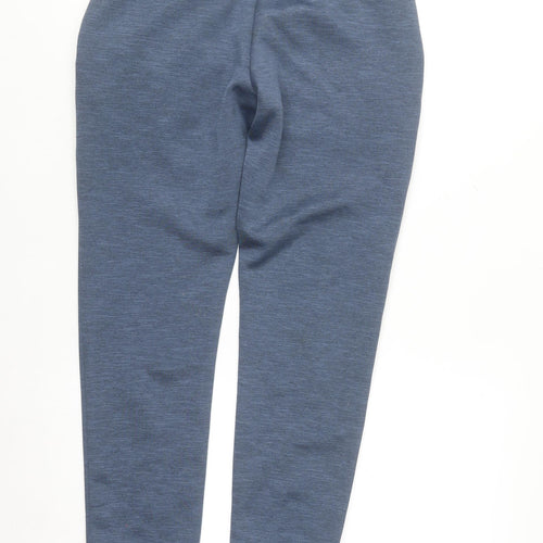 Dunnes Stores Men's Blue Jogger Trousers XS Slim Fit Stretch Activewear