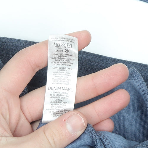 Dunnes Stores Men's Blue Jogger Trousers XS Slim Fit Stretch Activewear