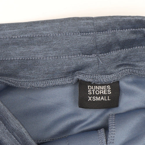 Dunnes Stores Men's Blue Jogger Trousers XS Slim Fit Stretch Activewear