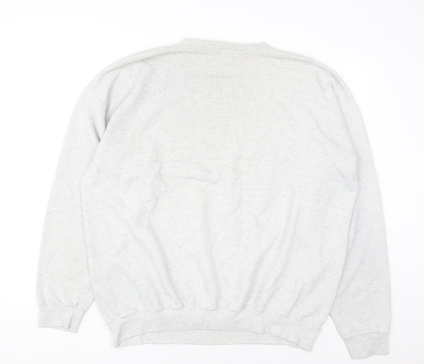 Ralph Lauren Mens Grey XL Pullover Sweatshirt Long Sleeve Classic